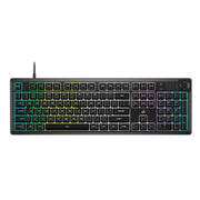 Teclado gaming corsair k55 core negro portugues
