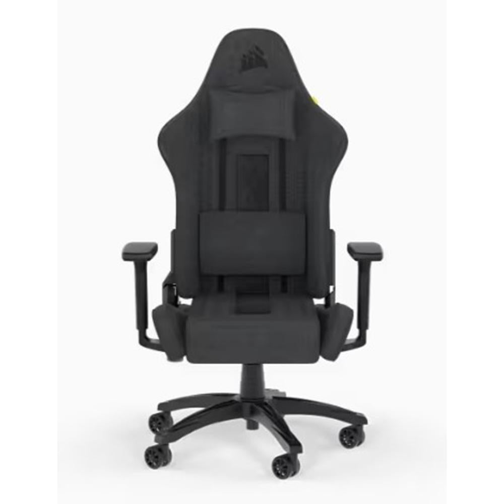 Silla gaming corsair tc100 relaxed fabric gris - negra