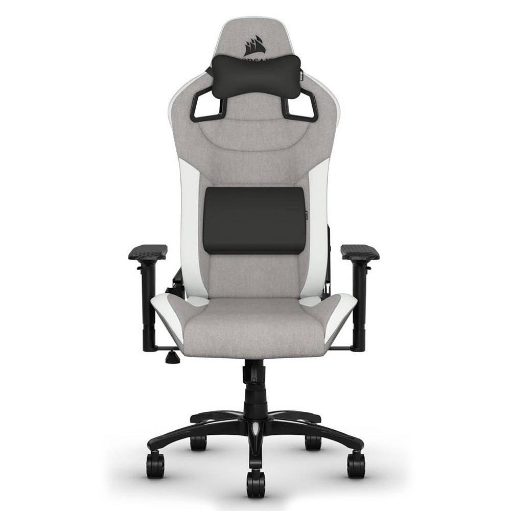 Silla gaming corsair t3 rush (2023) gris - blanca
