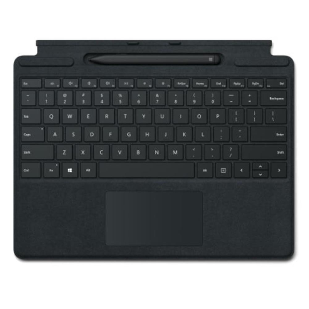 Teclado microsoft surface pro 10 + pen negro italiano