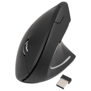 Raton vertical inalambrico tooq tqmwg - 1104 - b negro