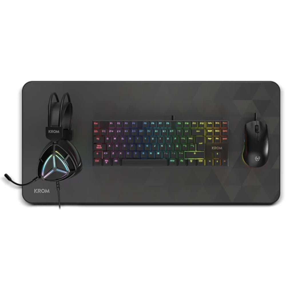 Kit gaming krom klass 4 en 1 negro Frikytopia