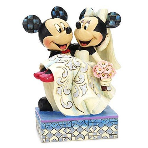 Figura enesco disney mickey & minnie boda Frikytopia