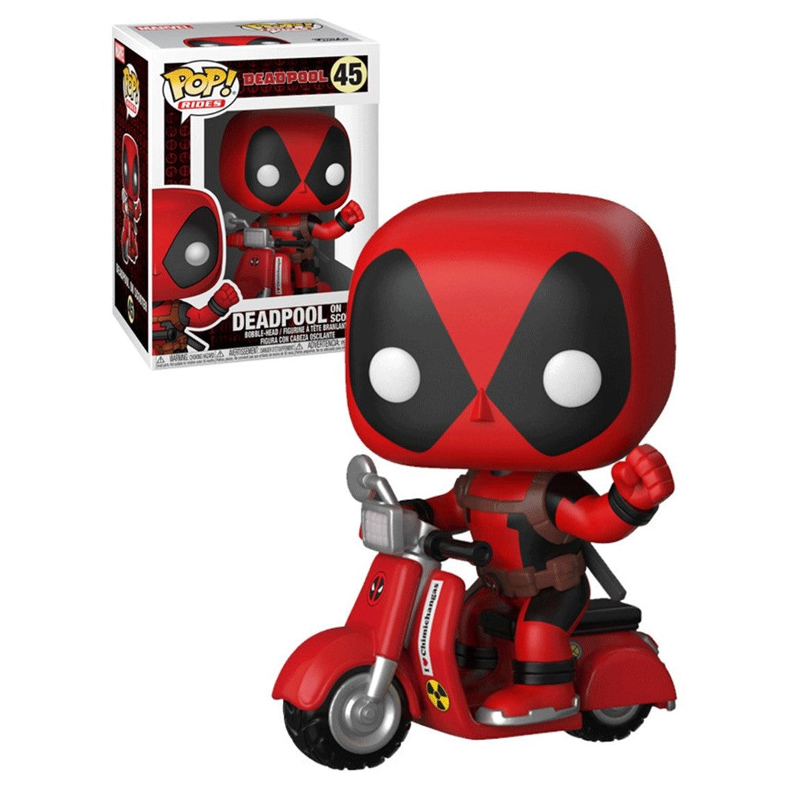 Figura POP Marvel Deadpool & Scooter