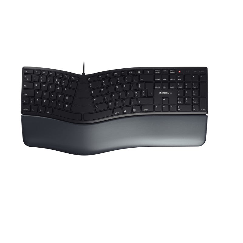 Teclado ergonomico cherry kc4500 usb español Frikytopia