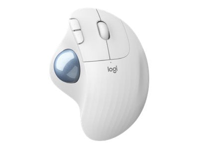 Mouse raton logitech ergo m575 bluetooth & wireless blanco Frikytopia