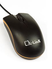 Raton optico usb l - link ll - 2081 negro