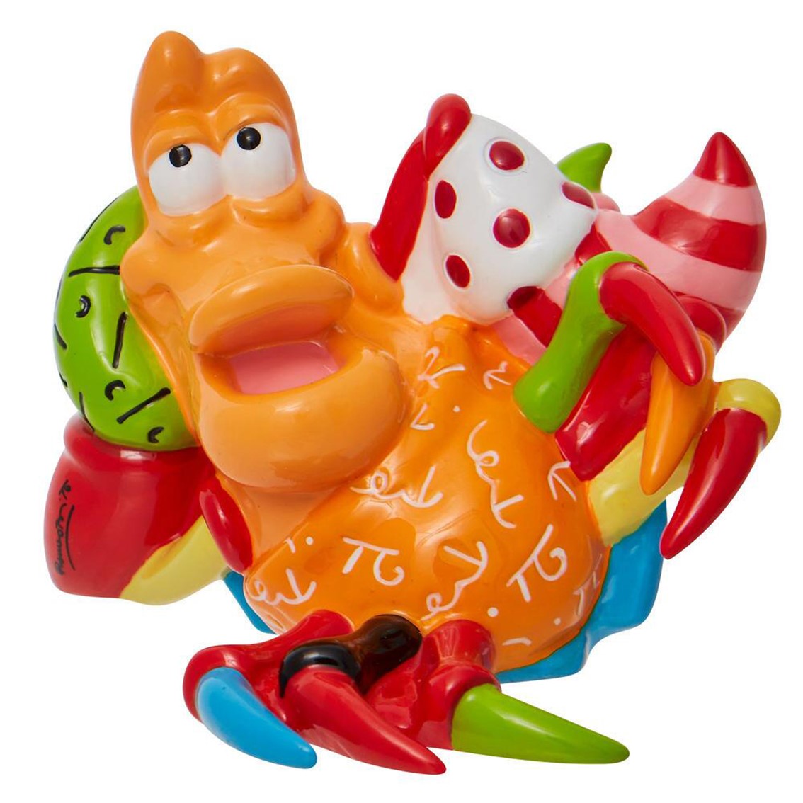 Figura enesco disney la sirenita sebastian estilo britto Frikytopia