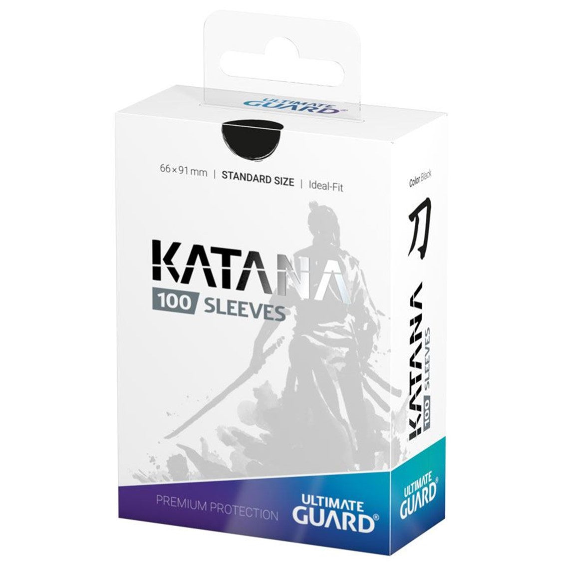Ultimate Guard Katana Sleeves Standard Size (100) - Black