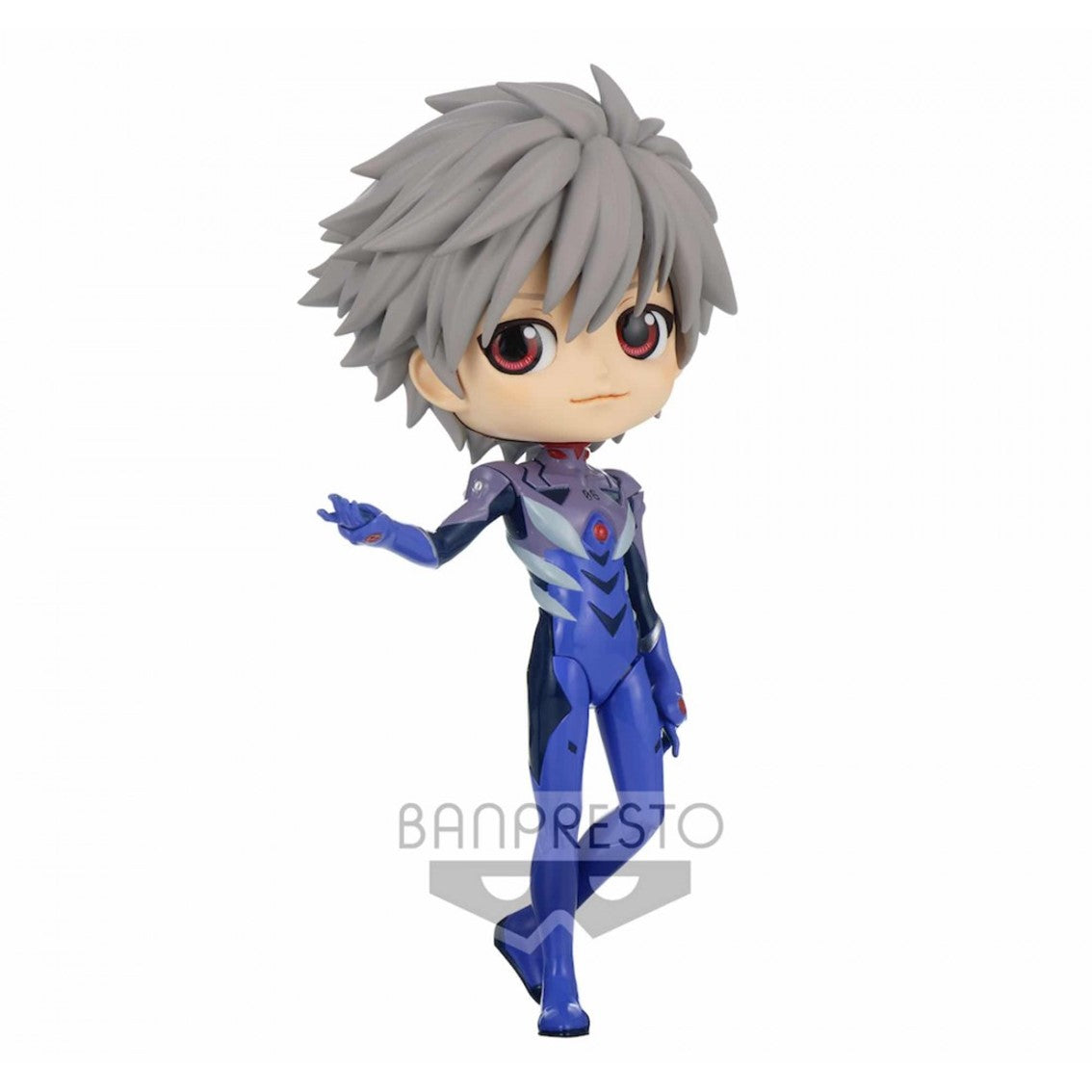 Figura banpresto q posket evangelion new theatrical edition kaworu nagisa ver b
