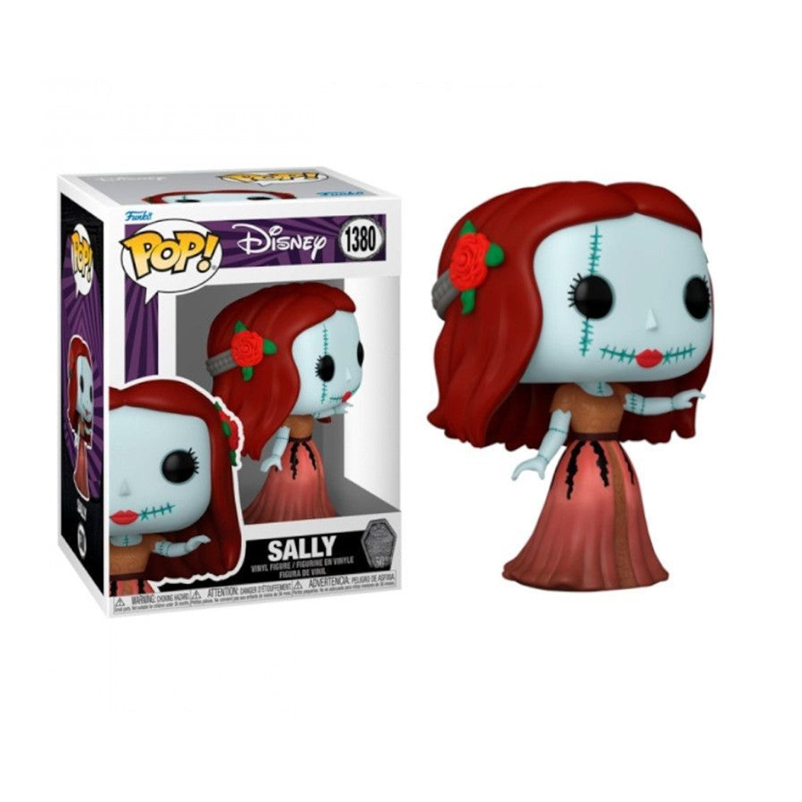 Pesadilla antes de Navidad 30th Figura POP Disney Vinyl Formal Sally 9 cm