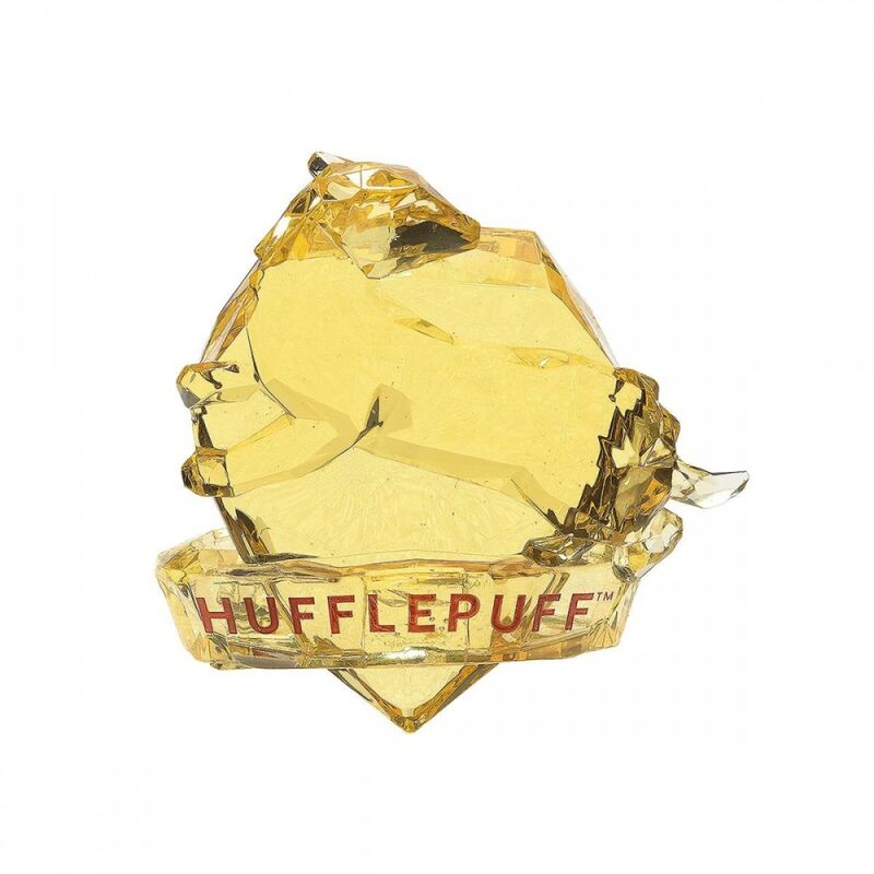 Figura decorativa acrílica enesco harry potter hufflepuff Frikytopia