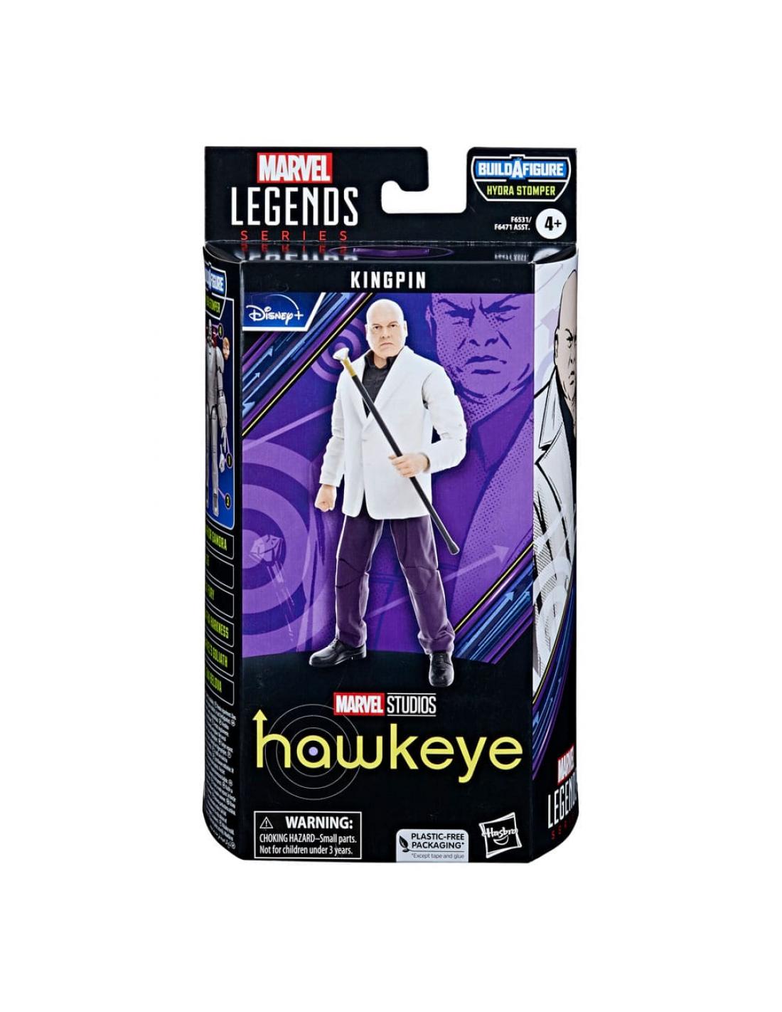 Figura hasbro marvel legends series hawkeye kingpin Frikytopia