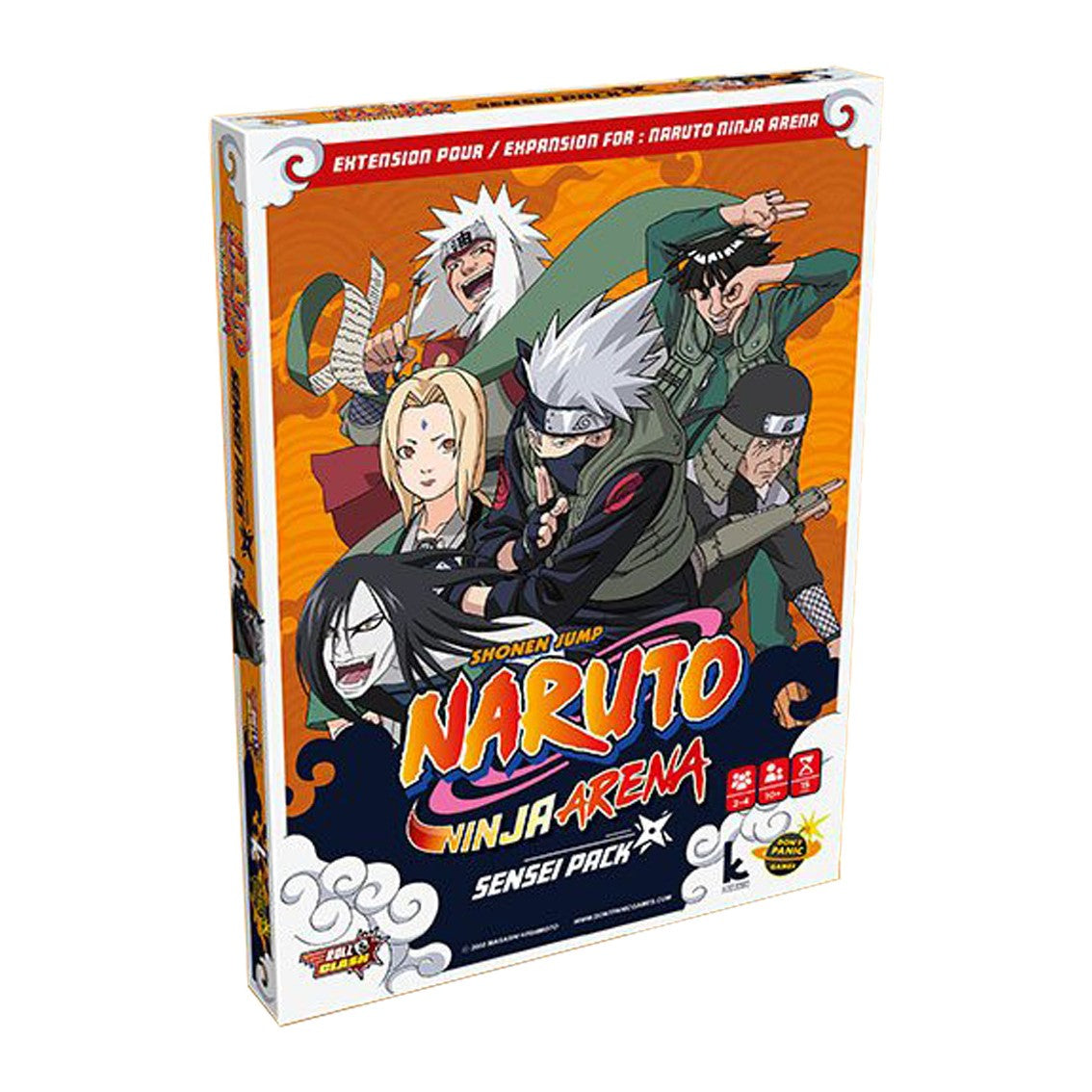 NARUTO NINJA ARENA SENSEI PACK