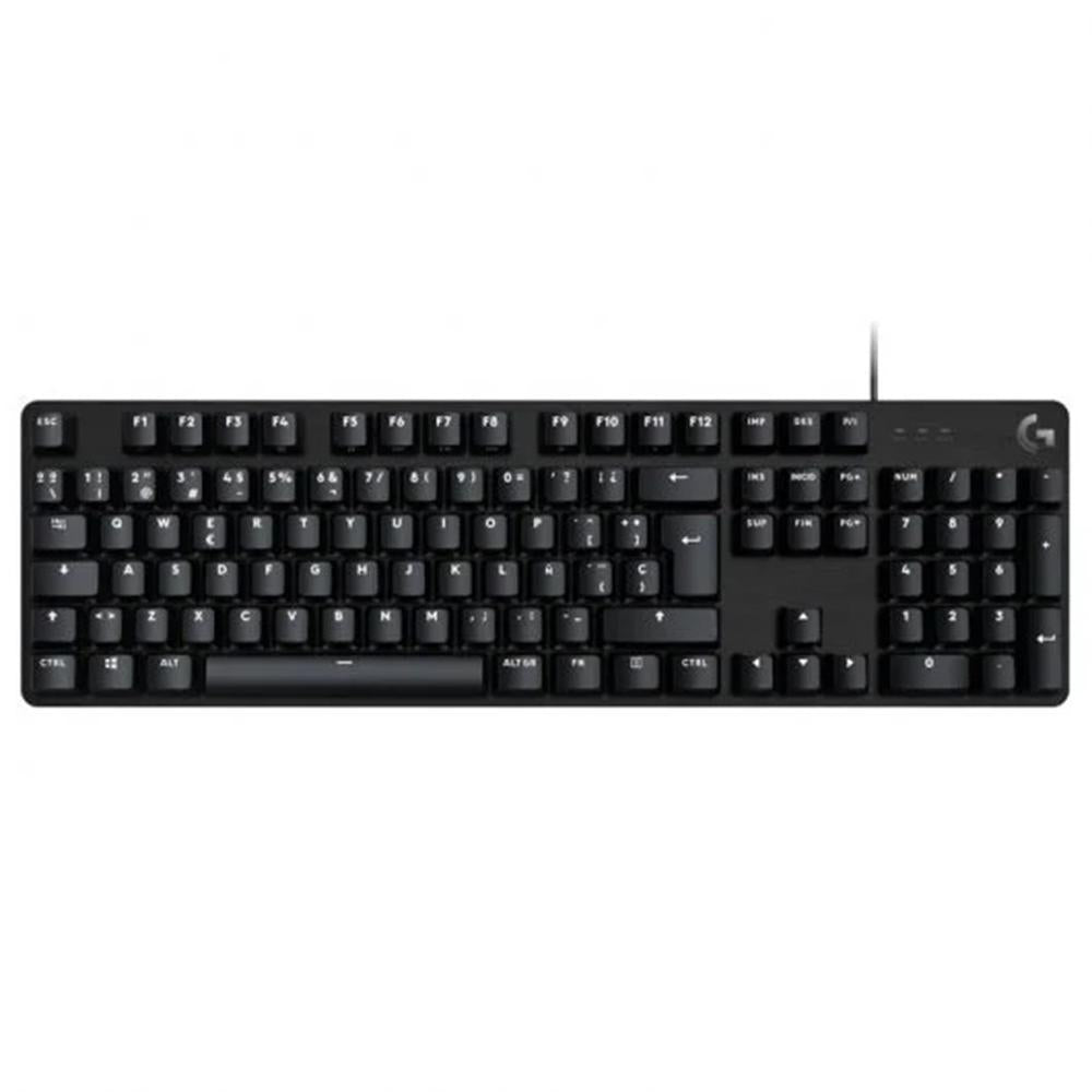 Teclado gaming logitech g413 se mecanico usb negro Frikytopia