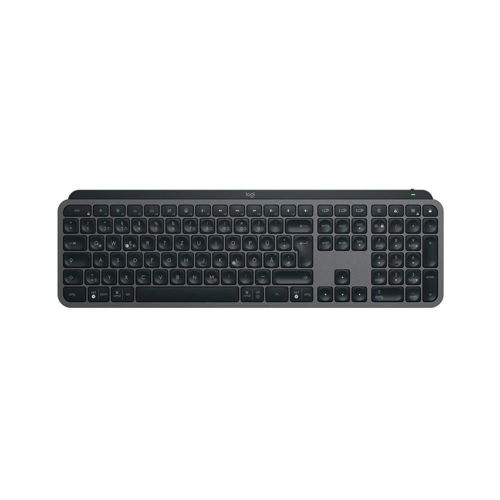 Teclado logitech mx keys s inalambrico grafito bateria Frikytopia