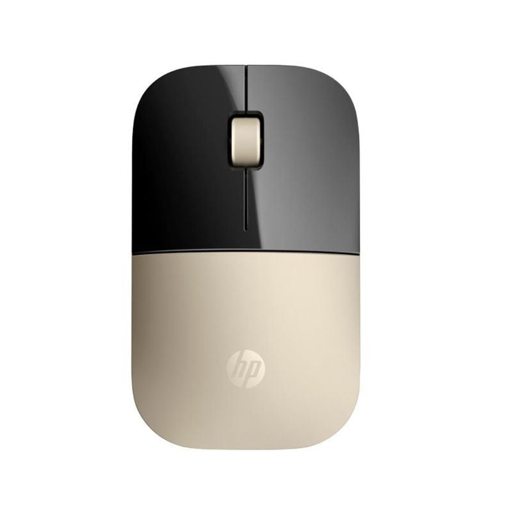 Ratón hp inalámbrico z3700 dorado Frikytopia