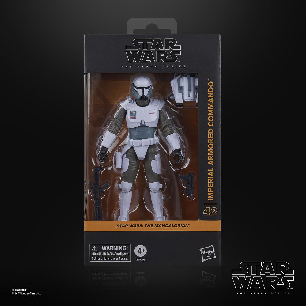 Star Wars Mandalorian Black Series Figura Imperial Armored Commando