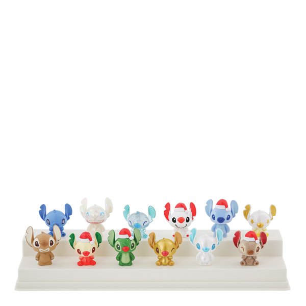 Figura mistery bag enesco grand jester disney mini stitch navideño 1 unidad aleatoria Frikytopia