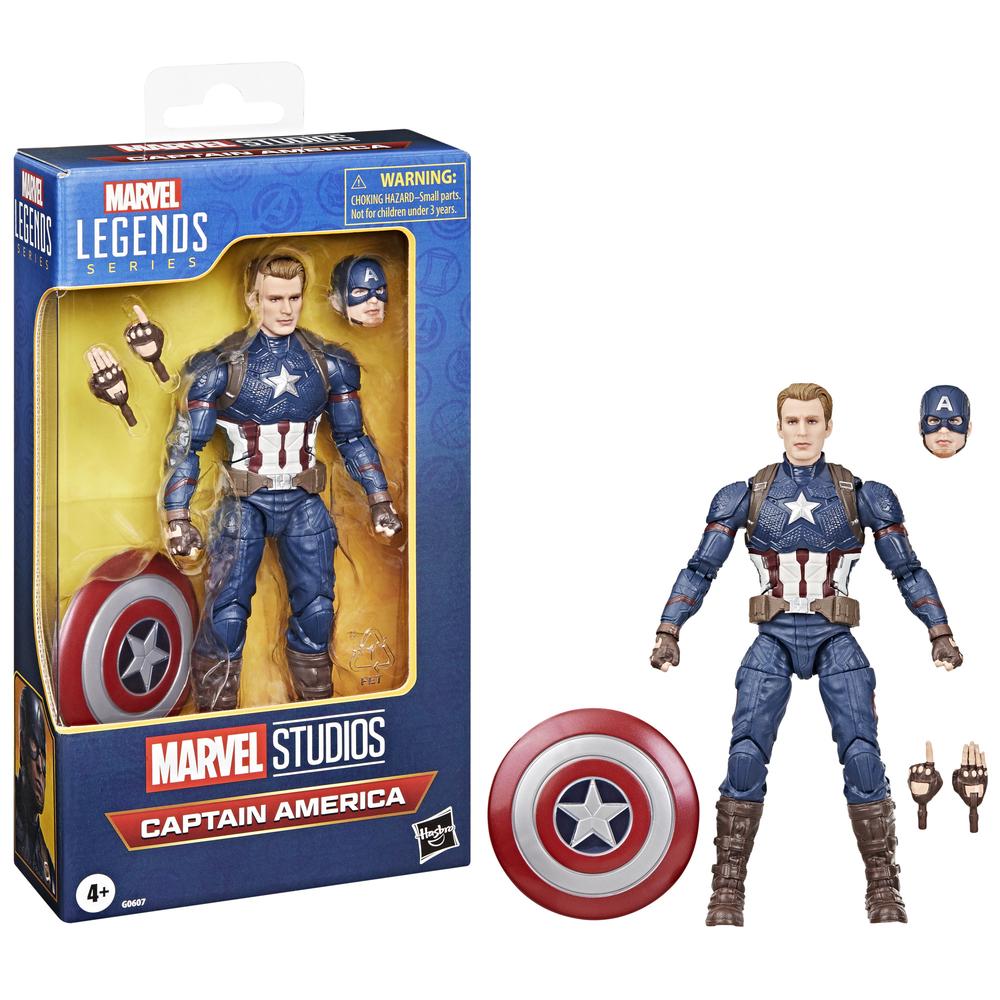 Figura Capitan America Vengadores Avengers: Endgame Marvel Legends Series 15 cm