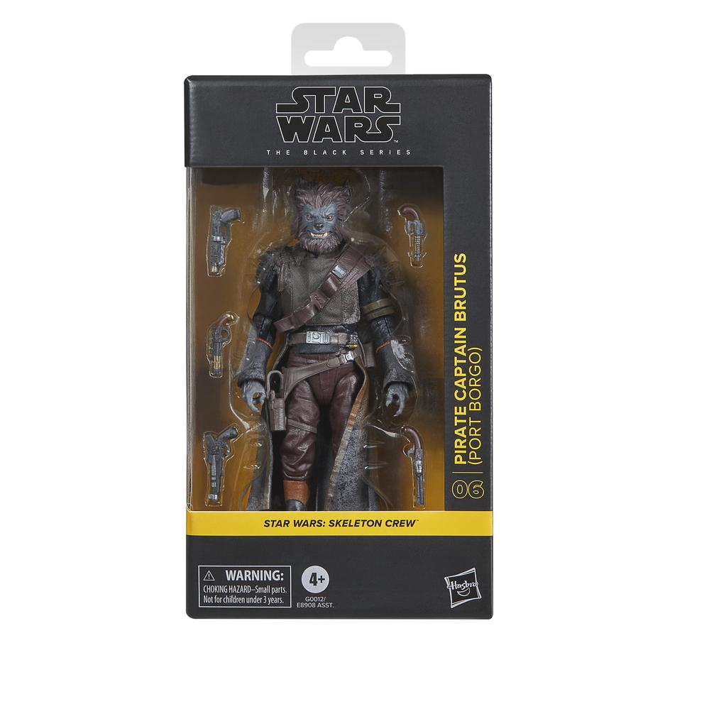Star Wars Skeleton Crew Black Series Figura Pirate Capitaine Brutus