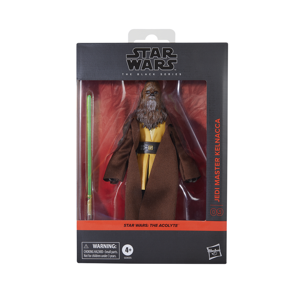 Star Wars: The Acolyte Black Series Figura Jedi Master Kelnacca 15 cm
