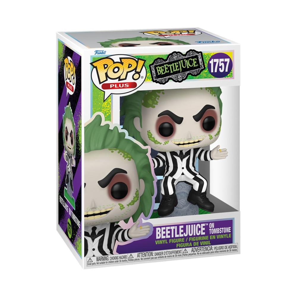 Figura POP Bitelchus Beetlejuice On Tombstone