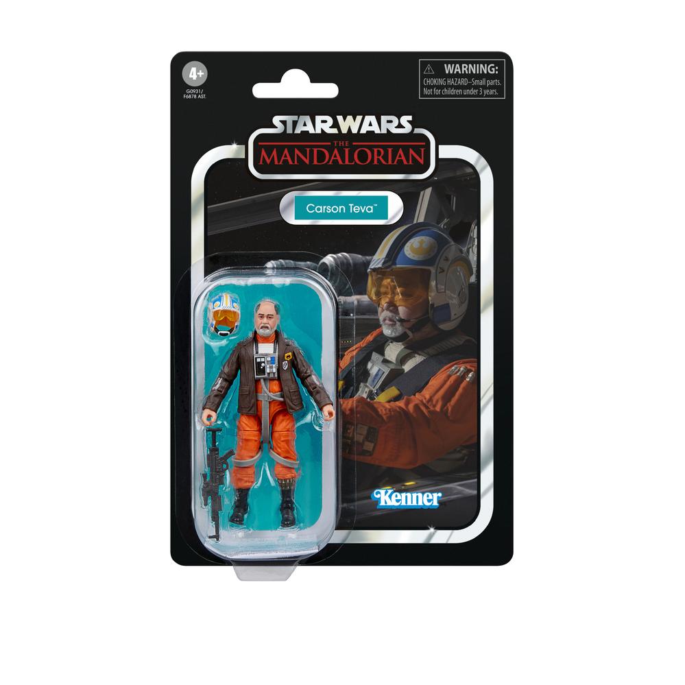 Star Wars: The Mandalorian Vintage Collection Figura Carson Teva 10 cm