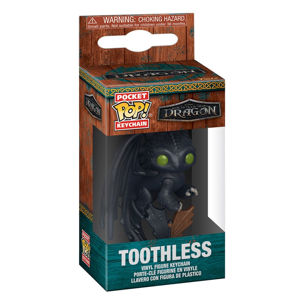 Llavero Pocket POP Como Entrenar a Tu Dragon Desdentao