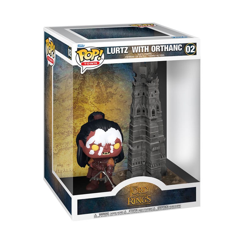 Figura POP Town El Señor de los Anillos Lurtz with Orthanc
