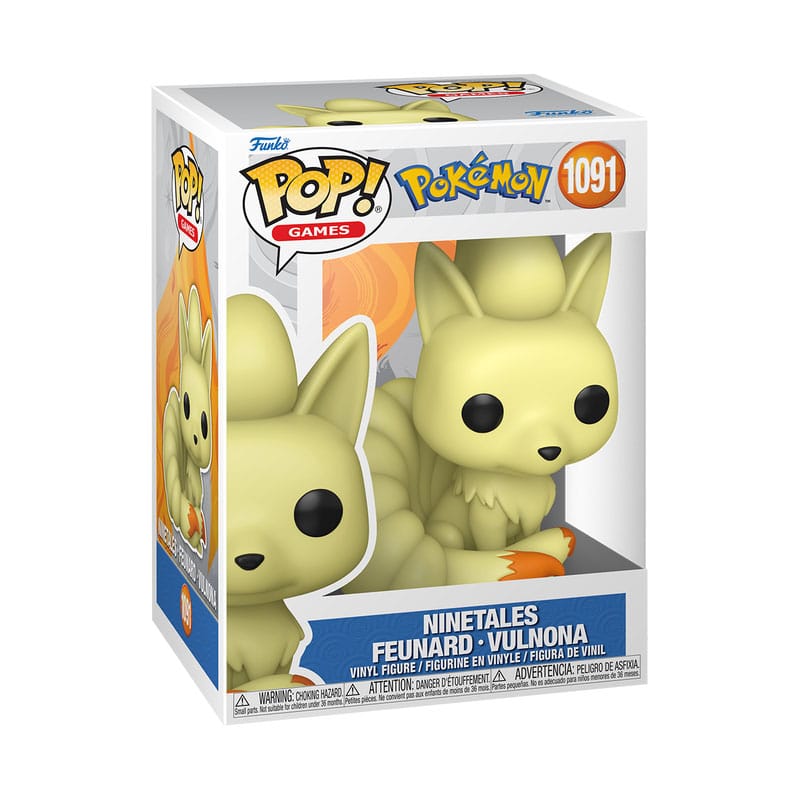 Figura POP Pokemon Ninetales - Feunard - Vulnona