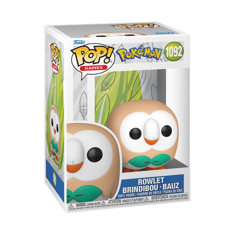 Figura POP Pokemon Rowlet - Brindibou - Bauz