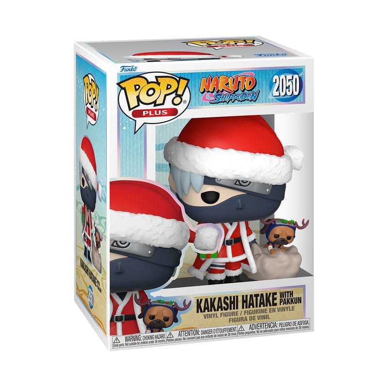 Figura POP Plus Naruto Shippuden Kakashi Hatake with Pakkun Holiday