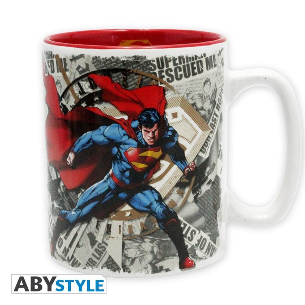 Taza abystyle dc comics superman 460ml Frikytopia