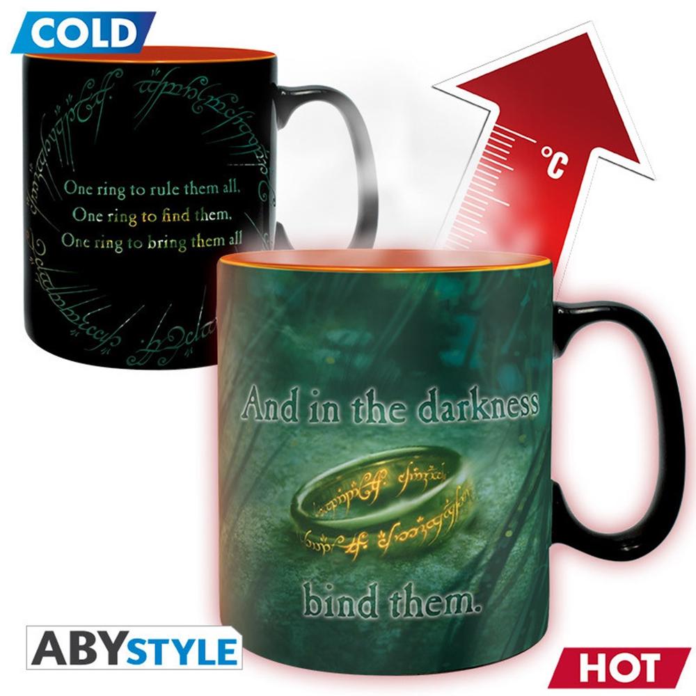 Taza termica abystyle el señor de los anillos sauron 460ml Frikytopia