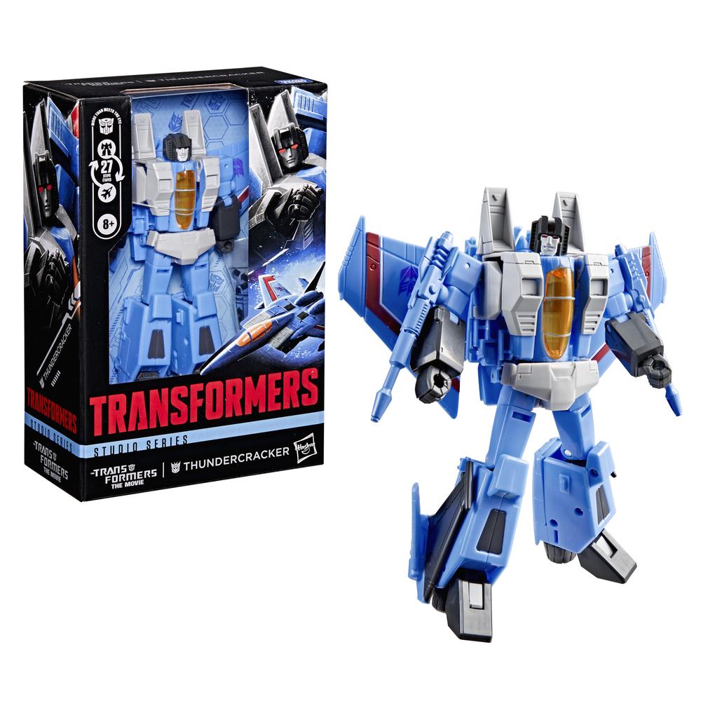 The Transformers: The Movie Studio Series Voyager Class Figura Thundercracker 16 cm