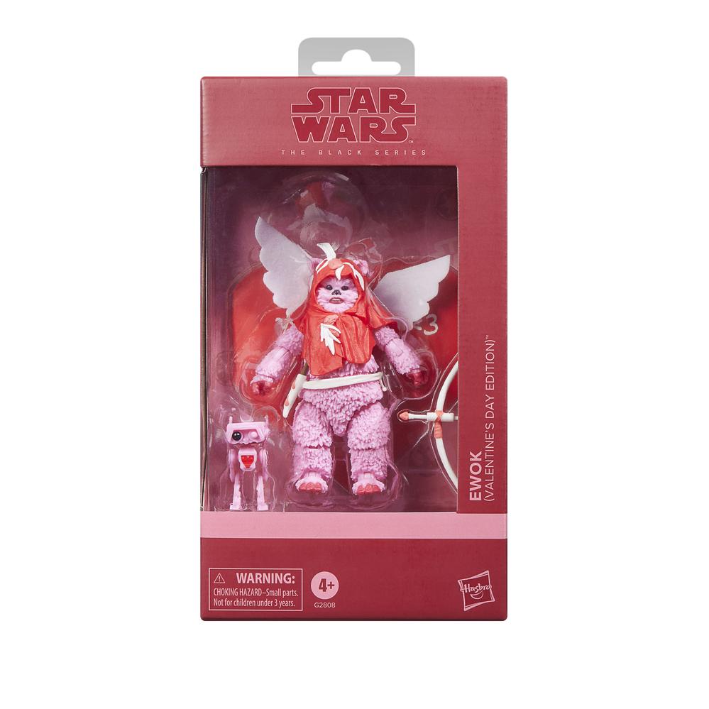 Star Wars Black Series Figura Ewok (Valentine’s Day Edition) 15 cm