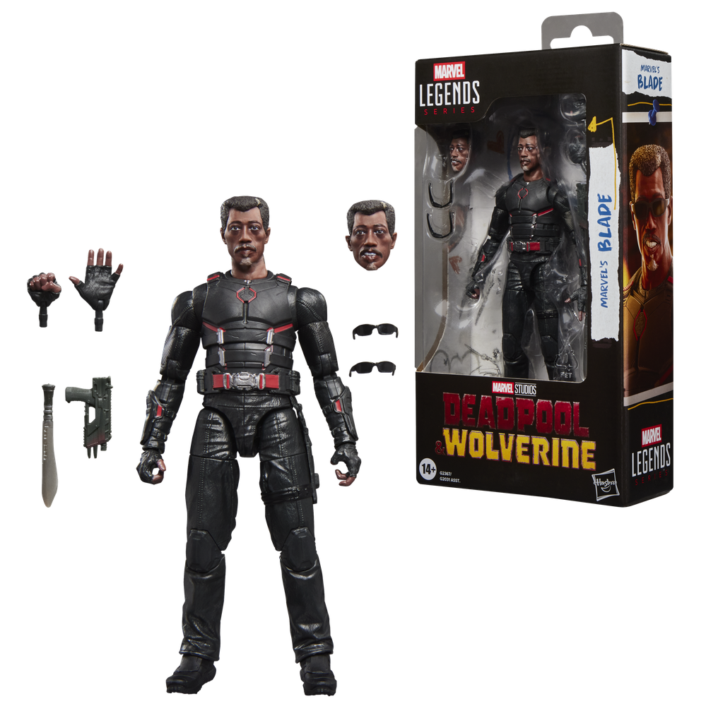 Figura Marvel's Blade Deadpool & Wolverine Marvel Legends Series 15cm