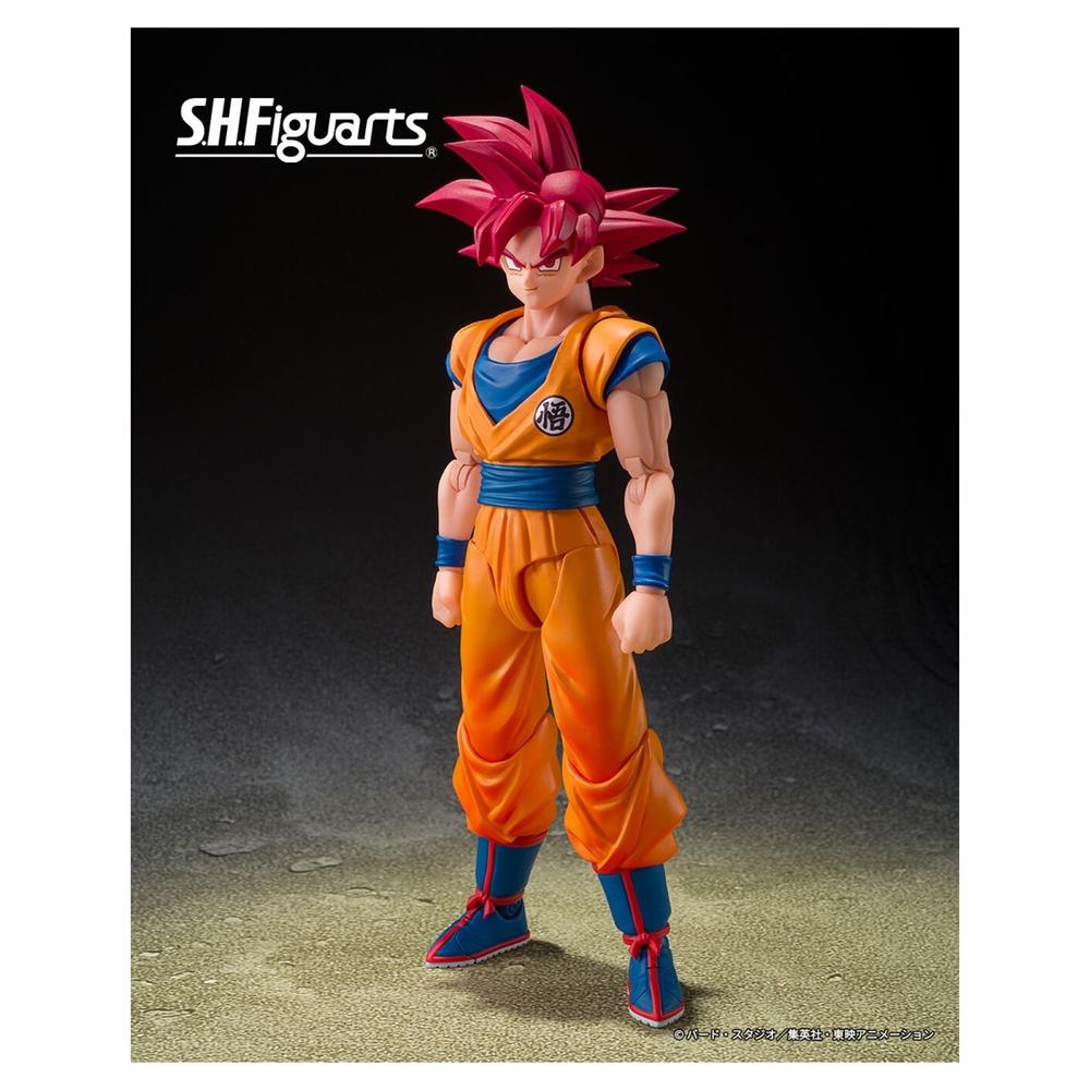 DRAGON BALL SUPER SAIYAN GOD SON GOKU GOD AURA S.H.FIGUARTS