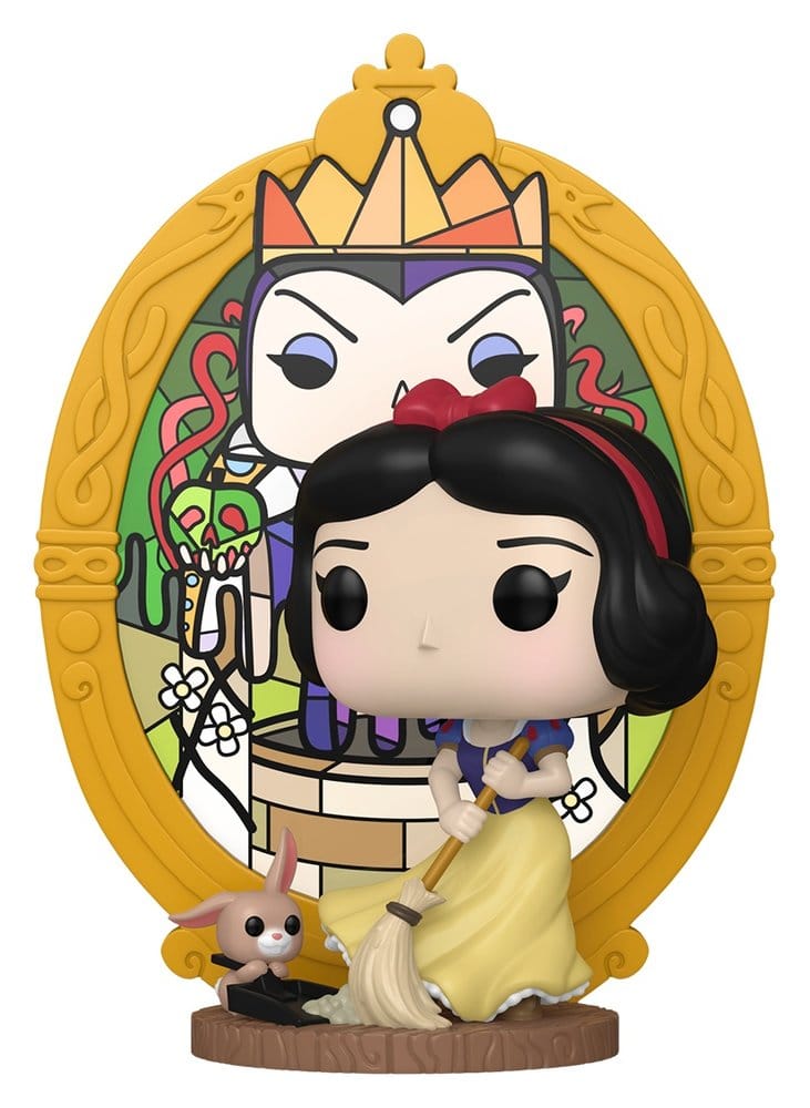 Figura POP Deluxe Disney Snow White Blancanieves Evil Queen Stained Glass