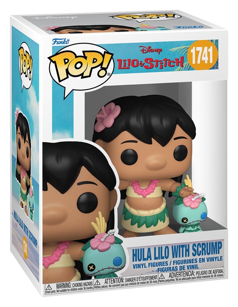 Figura POP Disney Lilo & Stitch Hula Lilo with Scrump