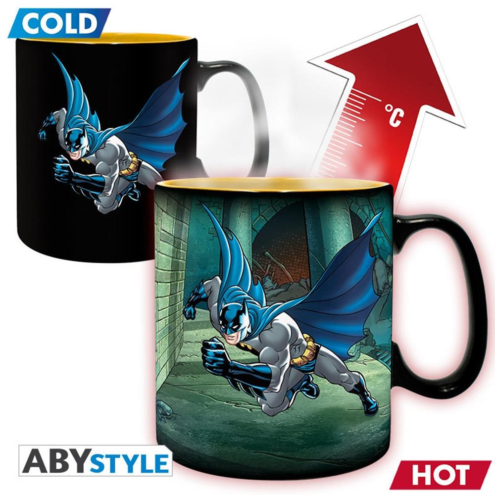 Taza termocolora dc comics batman y joker 460 ml Frikytopia