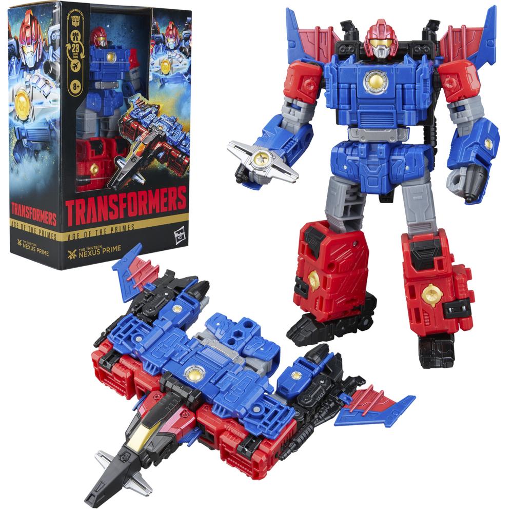 Figura hasbro transformers age of the primes the thirteen nexus prime Frikytopia