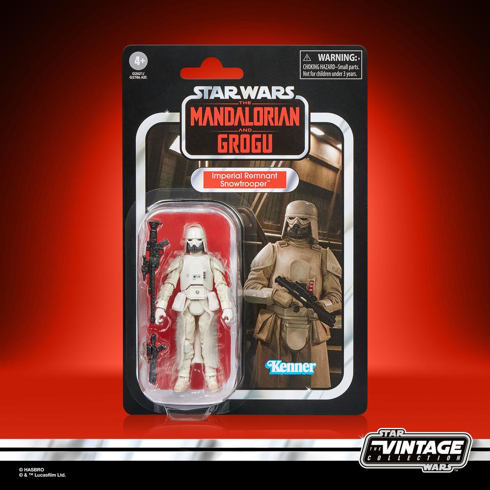 Star Wars: The Mandalorian & Grogu Vintage Collection Figura Imperial Remnant Snowtrooper 10 cm