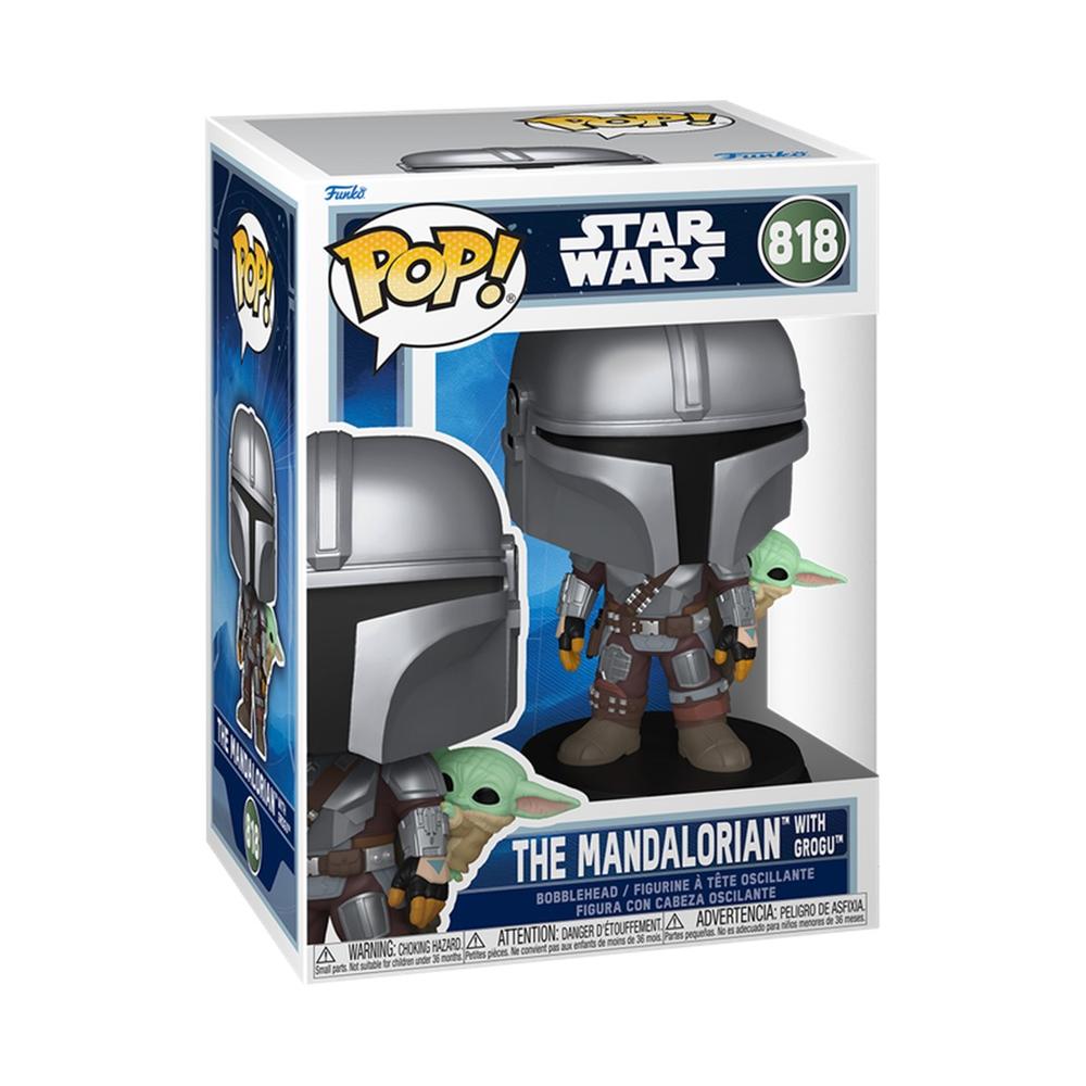 Figura POP Star Wars Mandalorian & Grogu - The Mandalorian with Grogu