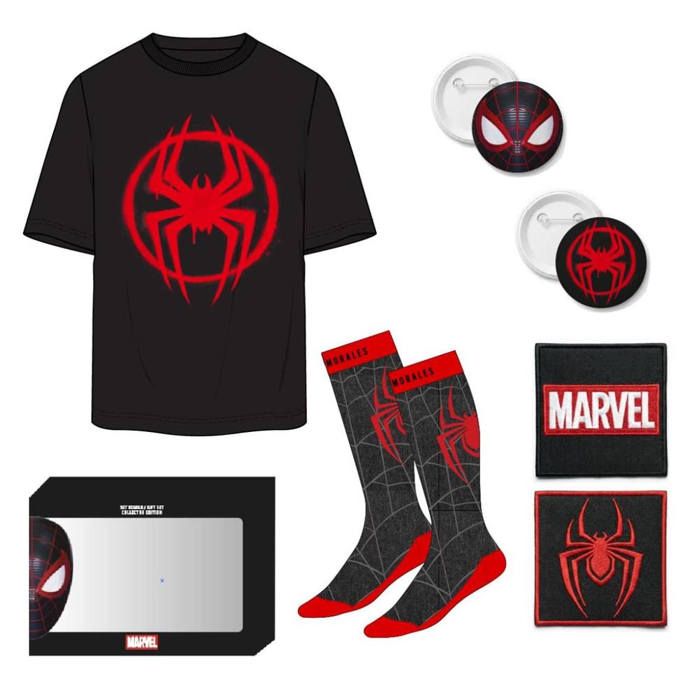 Camiseta corta single jersey set spiderman l Frikytopia