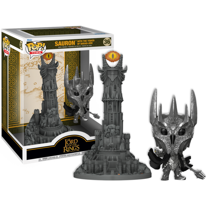 El Señor de los Anillos POP! Town Vinyl Figuren Barad-Dur(GW) 9 cm