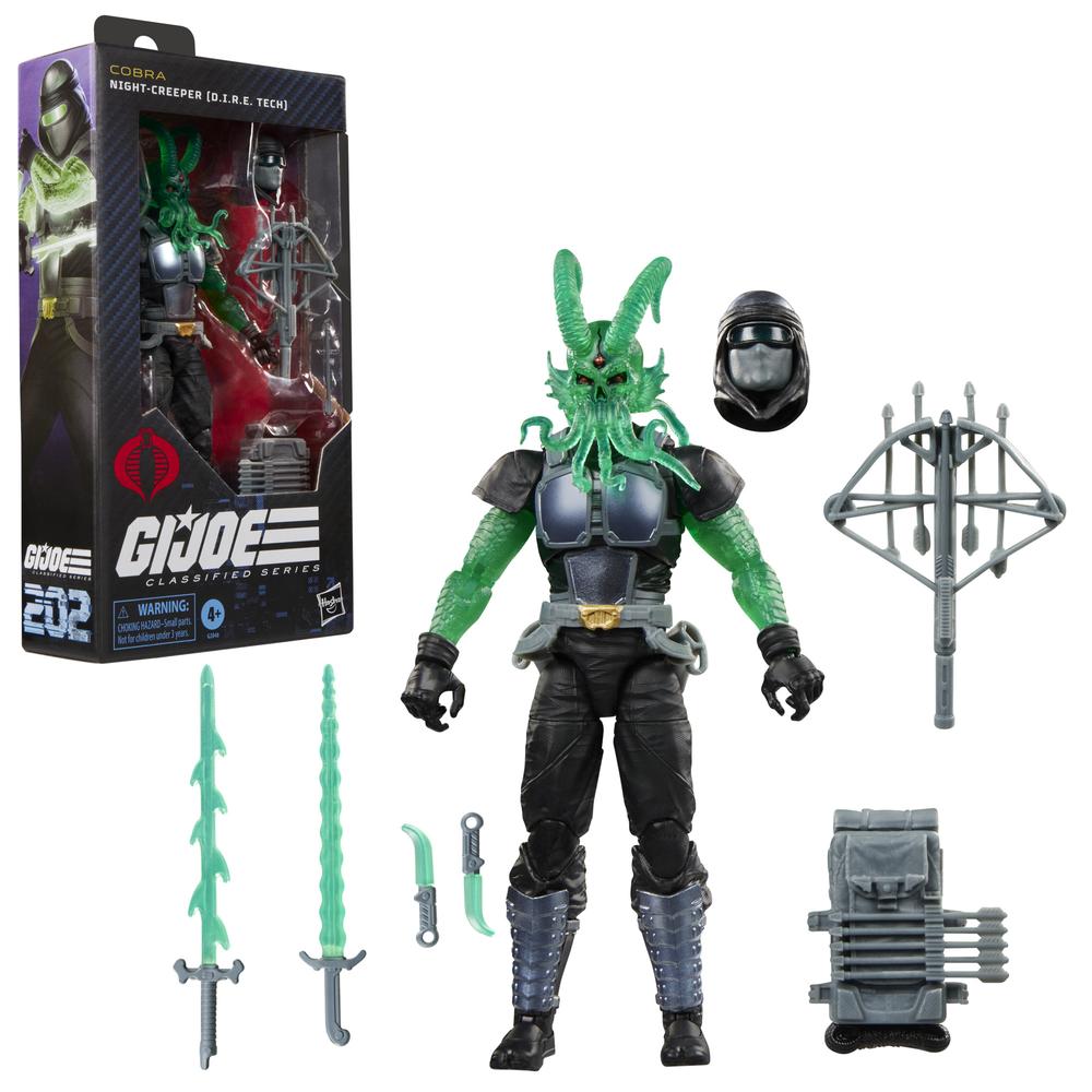 G.I. Joe Classified Series Figura #202 Night-Creeper (D.I.R.E. Tech) 15 cm