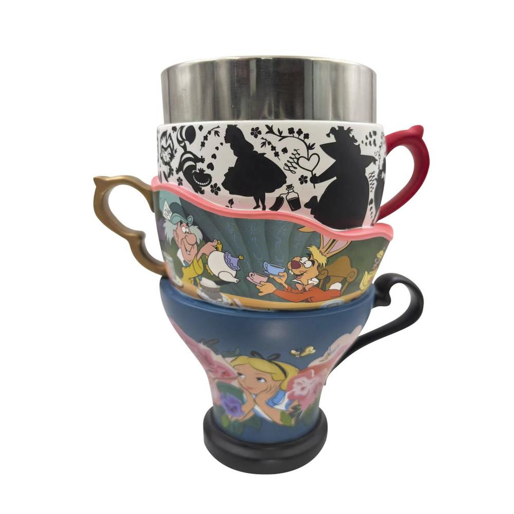Copa decorativa enesco alicia en el país de las maravillas Frikytopia