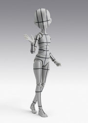 Figura Tamashii Nations Body-Chan Ken Sugimori Edition Wireframe Gray Color Ver.